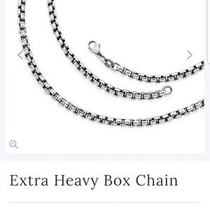 JAMES AVERY HEAVY box CHAIN 16 inch